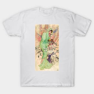 The Seasons, Winter (1896) T-Shirt